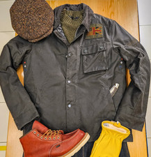 Giacca cerata da caccia