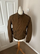 Giubbotto Bomber Uomo Marrone