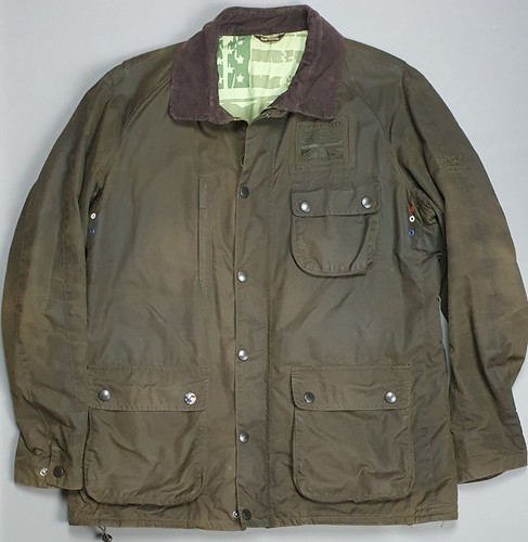 Barbour wax jacket uomo 2xl - jacket,